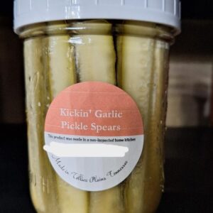 Kickin' Garlic Pickle Spears