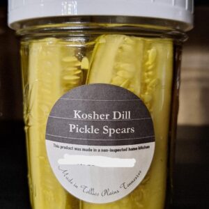 Kosher Dill Pickle Spears