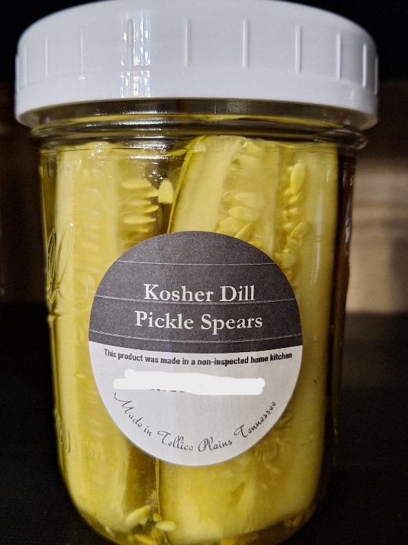 Kosher Dill Pickle Spears