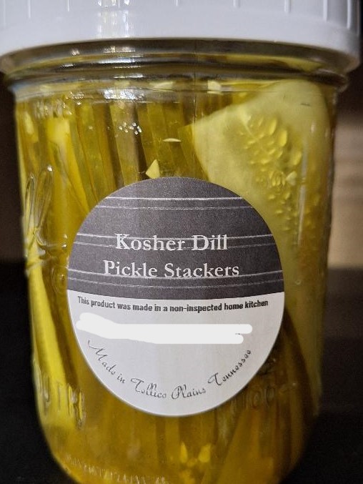 Kosher Dill Pickle Stackers