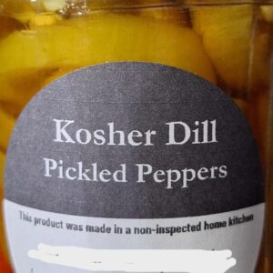 Kosher Dill Pickled Peppers