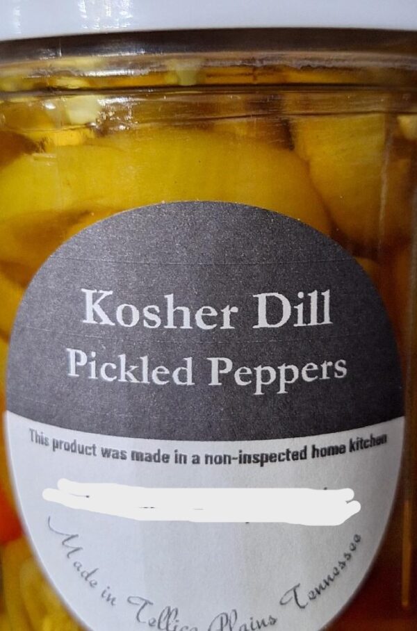 Kosher Dill Pickled Peppers