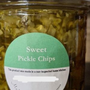 Sweet Pickle Chips