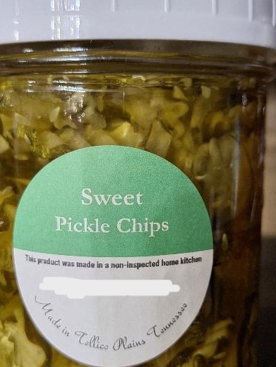 Sweet Pickle Chips