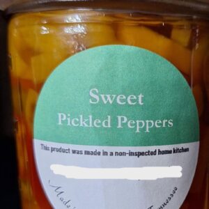 Sweet Pickled Peppers