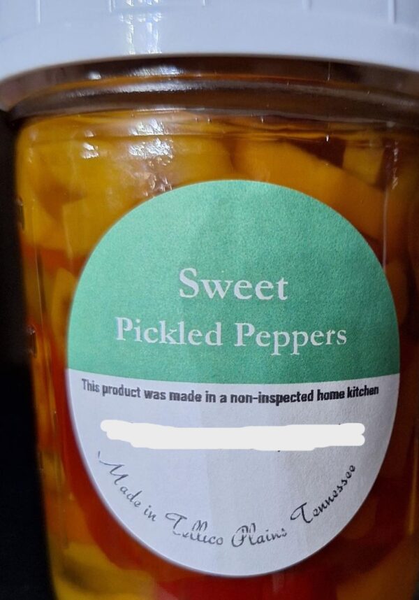 Sweet Pickled Peppers